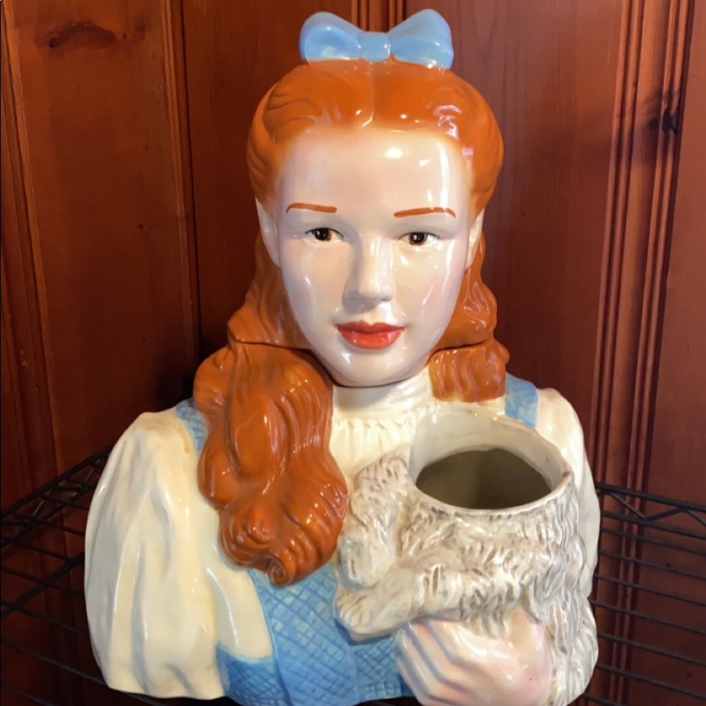 Wizards of Oz  “Dorothy and Toto bust” cookie jar